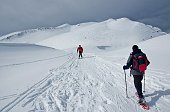 Salita da Pezzoro al Monte Guglielmo ancora ben innevato il 7 marzo 2009 - FOTOGALLERY